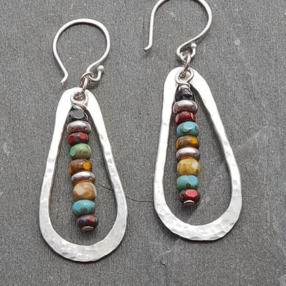New water drop earrings - Picture 4 of 4